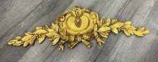 Pediment Antique French Metal