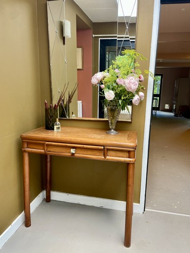 Wooden console table with - table,