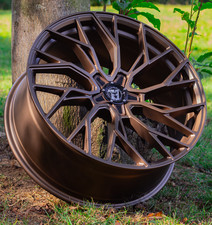 20" FORD MUSTANG V1 S550 2015-2025 Wolfrace Voodoo Racing Bronze 8.5j Alloys X4