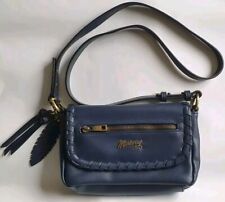 Mantaray at Debenhams Navy Whipstitch Crossbody Bag Excellent Condition 