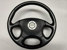 Momo Leather Steering Wheel For: Subaru Impreza GC8 GF8 WRX STI 92-00