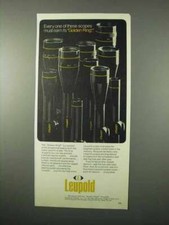 1975 Leupold Scopes Ad - Must