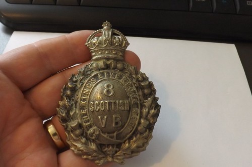 Military badge the king - military,