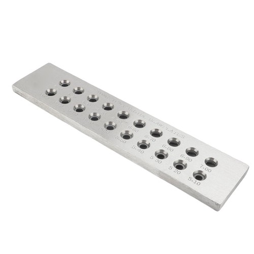 Round draw plate tungsten - draw,