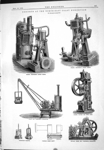 Old 1882 engineering cochrane - 1882,