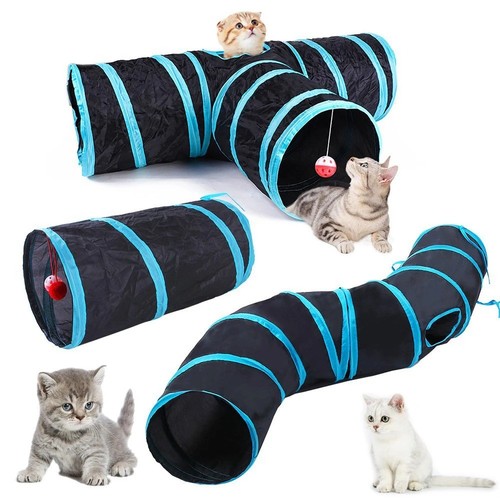 Cat tunnel way toy - cat,
