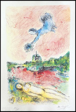 Marc Chagall Lithograph COA