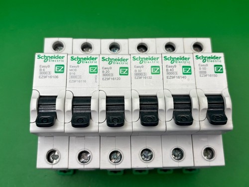 Schneider easy9 mcb b6 - mcb,