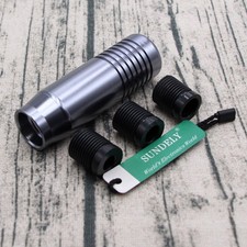 High Quality Universal Aluminum Sport Manual Car Gear Shift Knob Gray 85mm UK