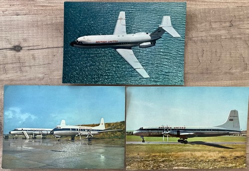 Vintage aircraft postcards j - 3,