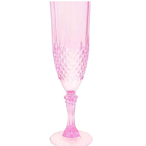 Plastic champagne cup acrylic - champagne,