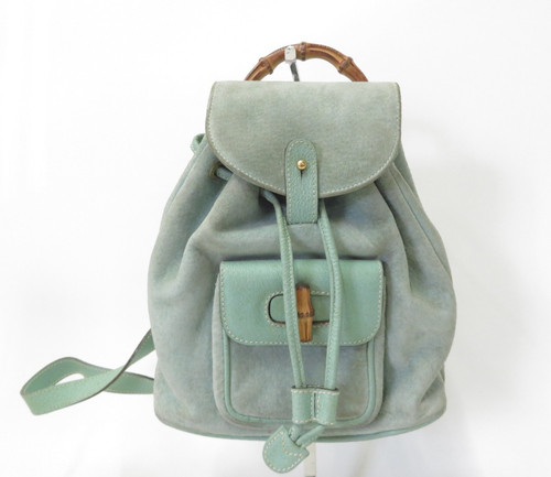 Authentic gucci bamboo suede - gucci,