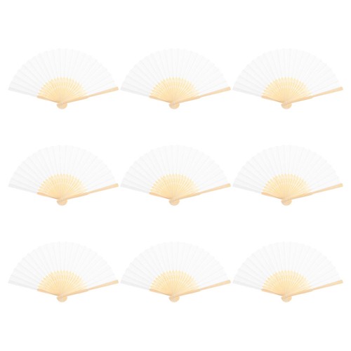 9pcs white folding paper - folding,