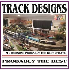 Model Train Track Plans DVD | Easily Build Railway Layouts CAD Hornby OO Gauge