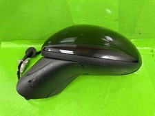 PORSCHE CAYENNE WING MIRROR BLACK POWER FOLD PASSENGER LEFT NSF 2011-2017