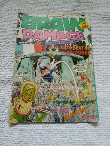 Brain damage comic 1990s adult - damage,
