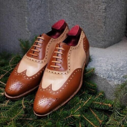 Bespoke men brogue - men's, shoe