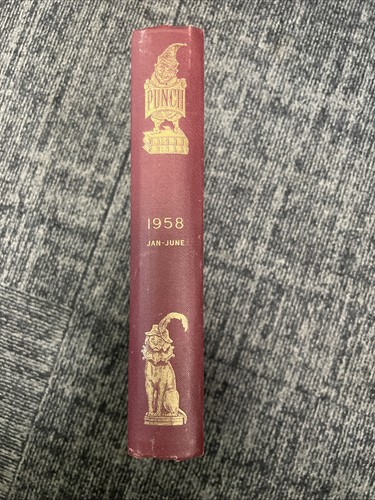 Punch magazine 1958 - punch,