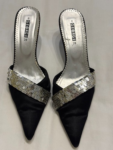 Vintage ladies black silver - vintage,