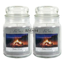 2 True Aroma Large Mason Jar