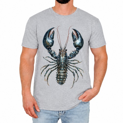 Vintage lobster mens - lobster, t-shirt