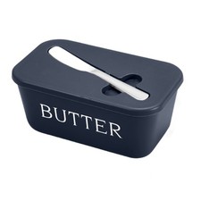 1pc Butter Dish Box Storage Tray Container Sealed Storage Box Cheese Dish W/Lid