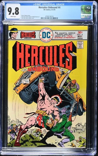 Hercules unbound 4 cgc - hercules, #4