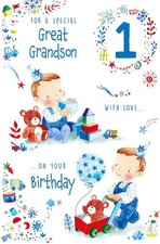 Great Grandson 1st birthday