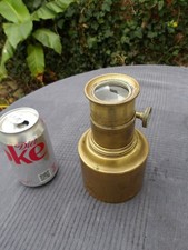 Antique Or Vintage Brass Camera Or Military Sighting Unit