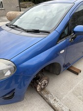 Fiat Punto Wing quarter panel 06-10 mk3 Passenger left front blue 494/B 