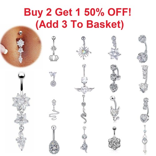 Belly bars navel button - navel,