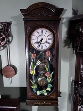 Pendulum Wall Clock Faux