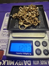 120g Mens Chain Solid Gold 9ct