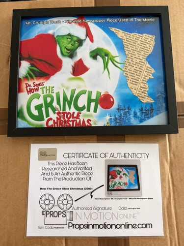 The grinch whoville newspaper - grinch,