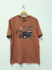 Men's LINCOLN Brown Printed