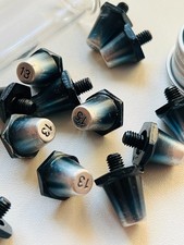 Nike Standard Replacement Alloy Studs Black L (Long): 8x13mm + 4x15mm used once