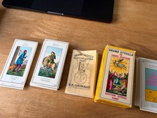 Vintage tarot cards grand - vintage,