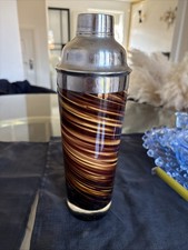 Vintage Art Glass & Chrome