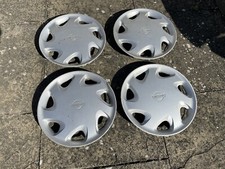 Nissan Almera Primera Micra 14” Wheel Trim hub Cap Cover genuine X 4