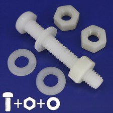 White Nylon Phillips Screws