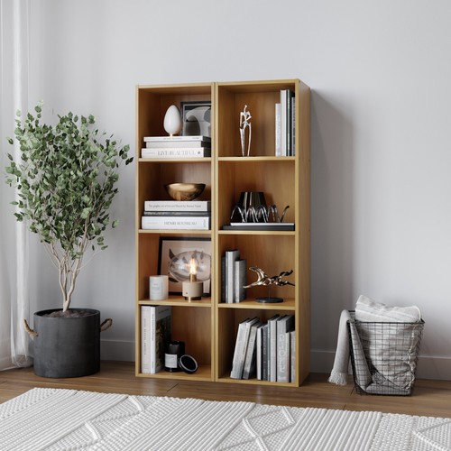 4 tier wooden bookcase - 4,