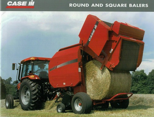 Case round square balers - ih,