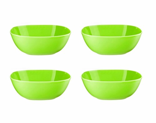 Plastic cereal bowls - 4, pack