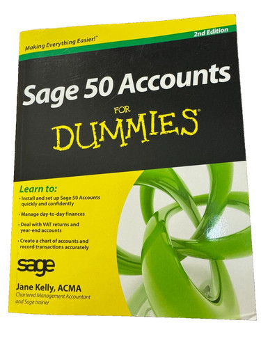 Sage accounts for dummies - for,