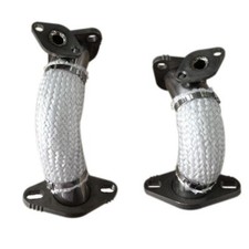 Vintage Speed Headers, 202 w Heat Risers  VW Beetle Karmann Ghia Trekker