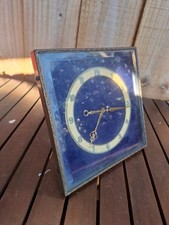 vintage antique easel clock