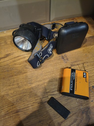 Vintage petzl head torch in - vintage,