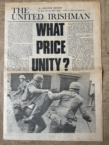 July 1970 issue irish - of,