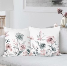 Bonhause Floral Cushion Covers