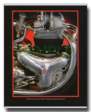 BSA Rocket Twin 650cc A10 engine framed picture free p&p UK
